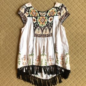 Anthropologie (Vanessa Virginia) Fringe Top, Small